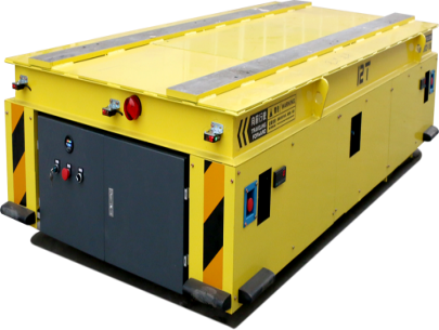 浙江金華40噸無軌電動(dòng)平車